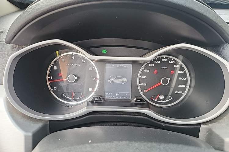 Used Geely Auto Emgrand X7 Sport 2016 1.8TD Automatic ZhiShang Model Instrument Cluster