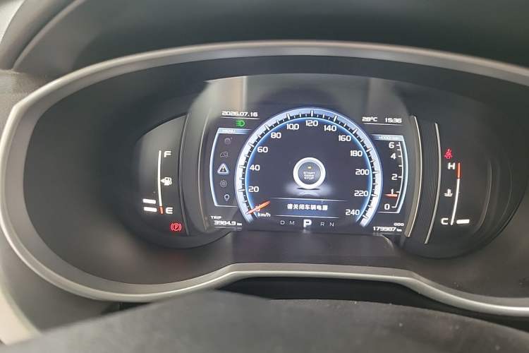 Used Geely Auto Emgrand X7 Sport 2016 1.8TD Automatic ZhiZun Version Instrument Cluster