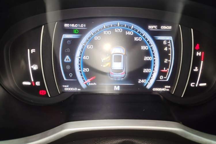 Used Geely Auto Emgrand X7 Sport 2016 2.0L Manual ZhiShang Version Instrument Cluster