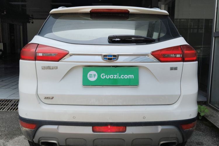 Used Geely Auto Emgrand X7 Sport 2016 1.8TD Automatic All-Wheel-Drive ZhiZun Edition Rear