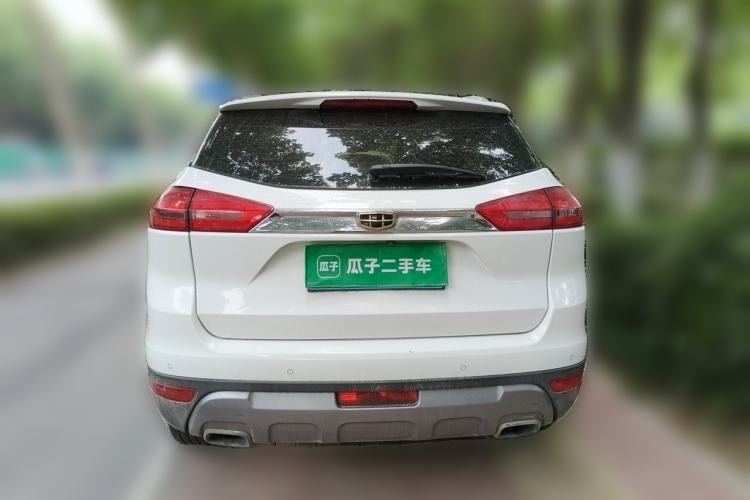 Used Geely Auto Emgrand X7 Sport 2016 1.8TD Automatic ZhiZun Version Rear