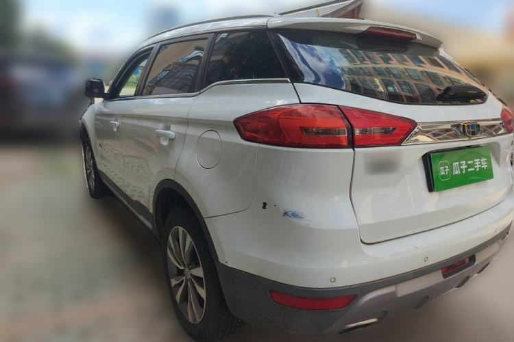 Used Geely Auto Emgrand X7 Sport 2016 1.8TD Automatic ZhiZun Version Rear Left 45 Deg