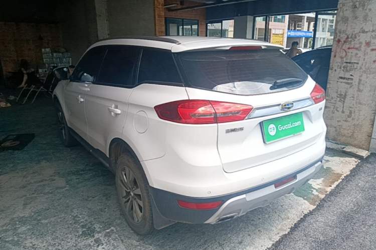 Used Geely Auto Emgrand X7 Sport 2016 2.0L Manual ZhiShang Version Rear Left 45 Deg