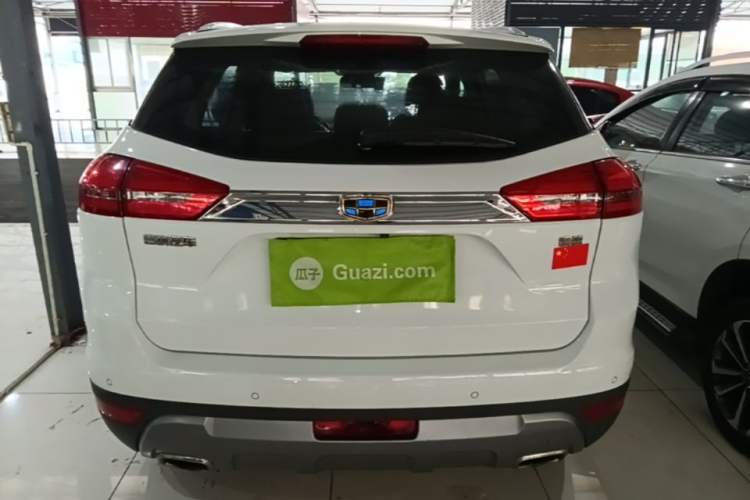 Used Geely Auto Emgrand X7 Sport 2016 1.8TD Automatic ZhiZun Version Rear