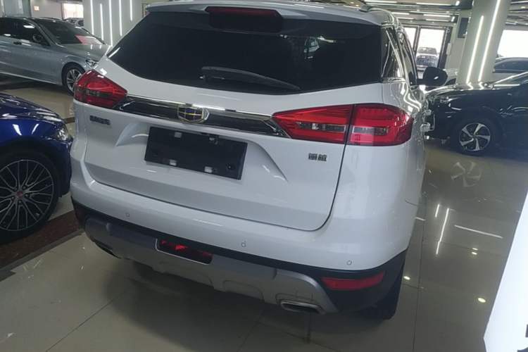 Used Geely Auto Emgrand X7 Sport 2016 1.8TD Automatic ZhiShang Model Rear Right 45 Deg