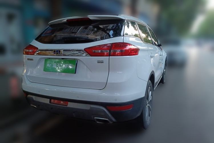 Used Geely Auto Emgrand X7 Sport 2016 1.8TD Automatic Smart Connectivity Version Rear Right 45 Deg