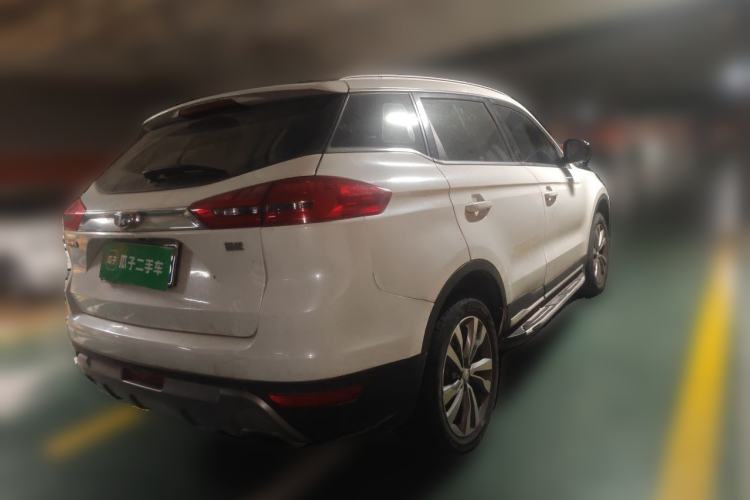 Used Geely Auto Emgrand X7 Sport 2016 1.8TD Automatic ZhiZun Version Rear Right 45 Deg