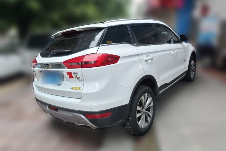 Used Geely Auto Emgrand X7 Sport 2016 1.8TD Automatic ZhiZun Version Rear Right 45 Deg