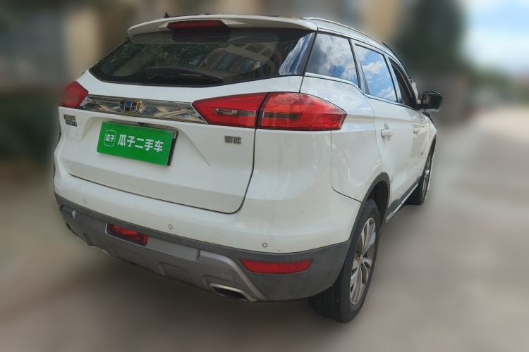 Used Geely Auto Emgrand X7 Sport 2016 1.8TD Automatic ZhiZun Version Rear Right 45 Deg