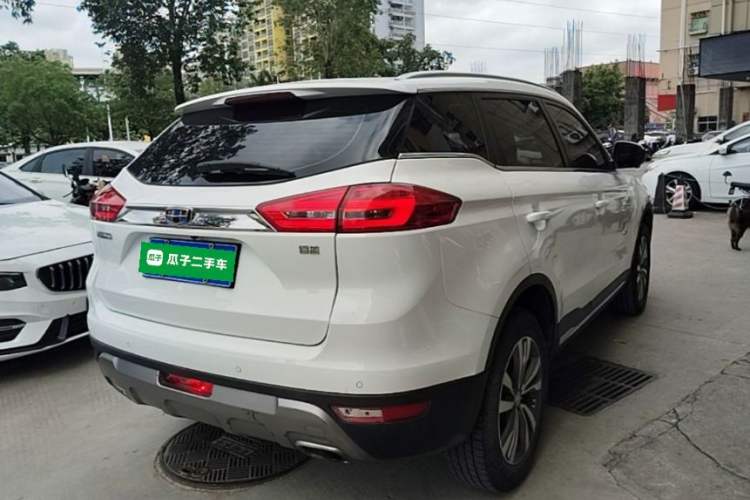 Used Geely Auto Emgrand X7 Sport 2016 1.8TD Automatic ZhiZun Version Rear Right 45 Deg