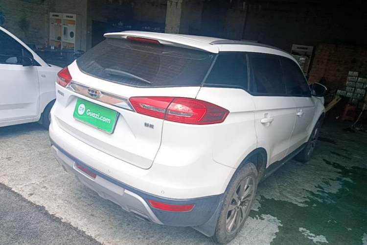 Used Geely Auto Emgrand X7 Sport 2016 2.0L Manual ZhiShang Version Rear Right 45 Deg
