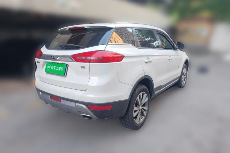 Used Geely Auto Emgrand X7 Sport 2016 1.8TD Automatic ZhiZun Version Rear Right 45 Deg