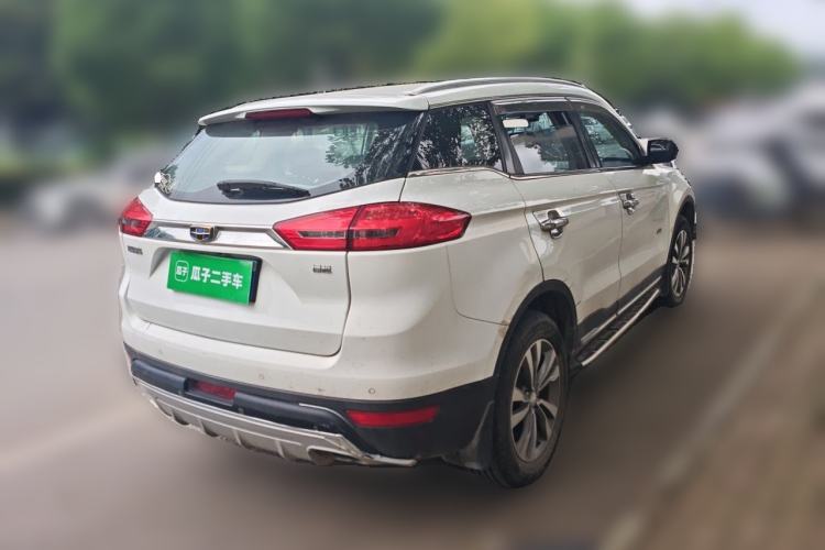 Used Geely Auto Emgrand X7 Sport 2016 1.8TD Automatic ZhiShang Model Rear Right 45 Deg