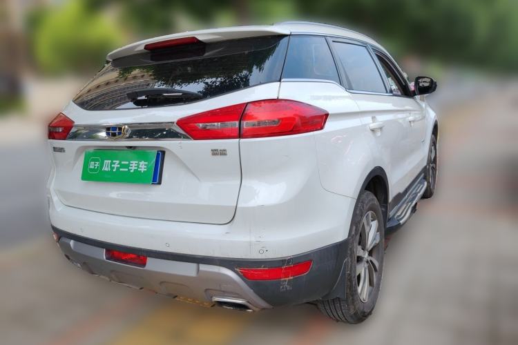 Used Geely Auto Emgrand X7 Sport 2016 1.8TD Automatic ZhiShang Model Rear Right 45 Deg