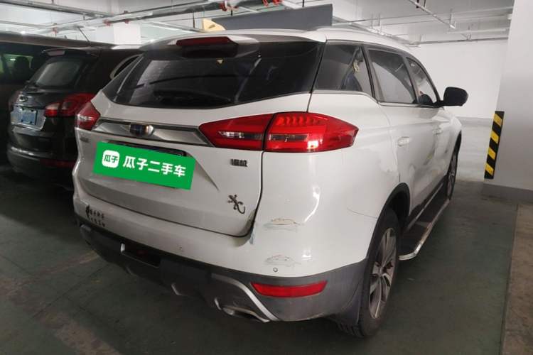 Used Geely Auto Emgrand X7 Sport 2016 1.8TD Automatic ZhiZun Version Rear Right 45 Deg