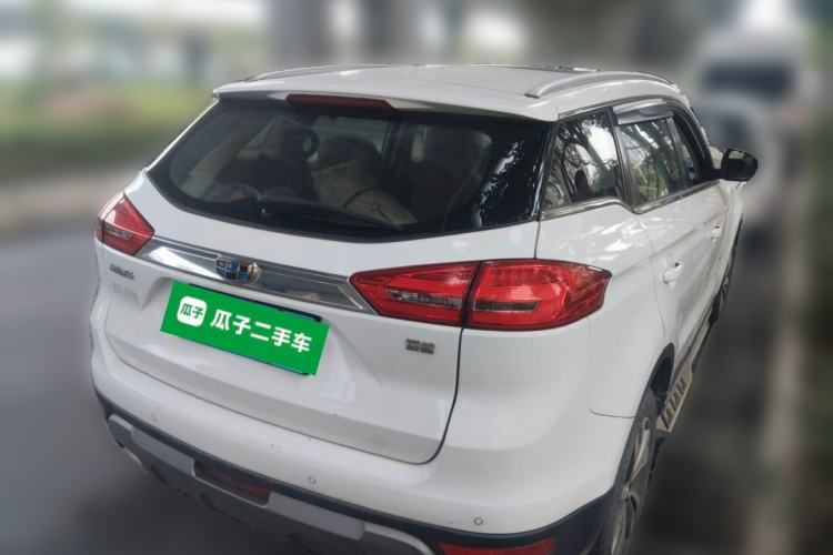 Used Geely Auto Emgrand X7 Sport 2016 1.8TD Automatic ZhiZun Version Rear Right 45 Deg
