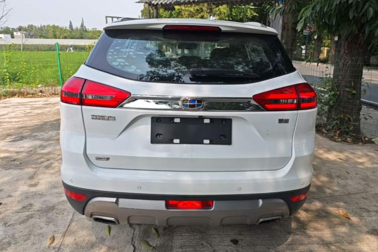 Used Geely Auto Emgrand X7 Sport 2016 1.8TD Automatic All-Wheel-Drive ZhiZun Edition Rear