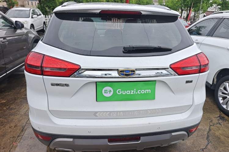 Used Geely Auto Emgrand X7 Sport 2016 1.8TD Automatic ZhiShang Model Rear