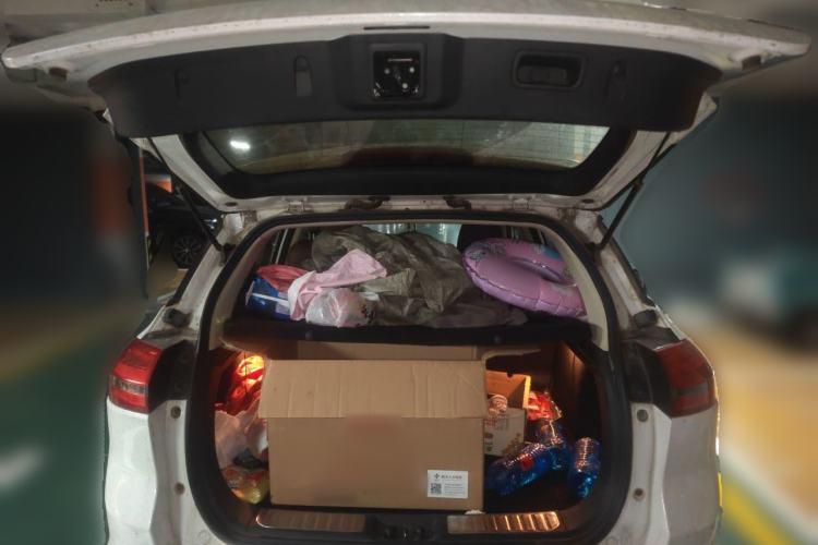 Used Geely Auto Emgrand X7 Sport 2016 1.8TD Automatic ZhiZun Version Trunk