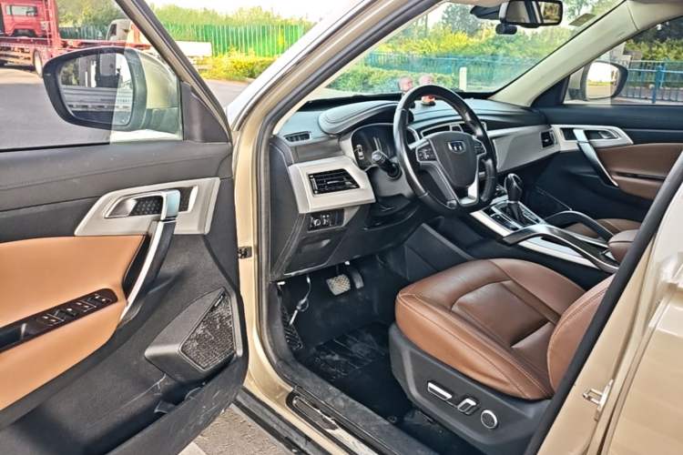 Used Geely Auto Emgrand X7 Sport 2016 1.8TD Automatic ZhiZun Version Driver Seat