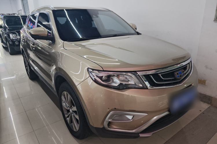 Used Geely Auto Emgrand X7 Sport 2016 1.8TD Automatic All-Wheel-Drive ZhiZun Edition Front Right 45 Deg