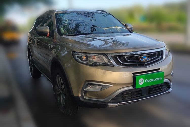Used Geely Auto Emgrand X7 Sport 2016 1.8TD Automatic All-Wheel-Drive ZhiZun Edition Front Right 45 Deg