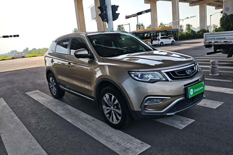 Used Geely Auto Emgrand X7 Sport 2016 1.8TD Automatic ZhiZun Version Front Right 45 Deg