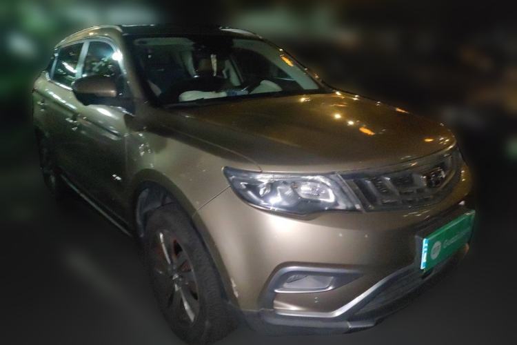 Used Geely Auto Emgrand X7 Sport 2016 1.8TD Automatic ZhiZun Version Front Right 45 Deg