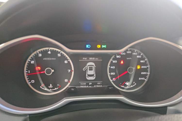 Used Geely Auto Emgrand X7 Sport 2016 1.8TD Automatic ZhiShang Model Instrument Cluster