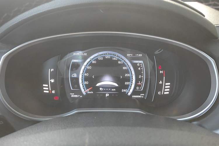 Used Geely Auto Emgrand X7 Sport 2016 1.8TD Automatic All-Wheel-Drive ZhiZun Edition Instrument Cluster