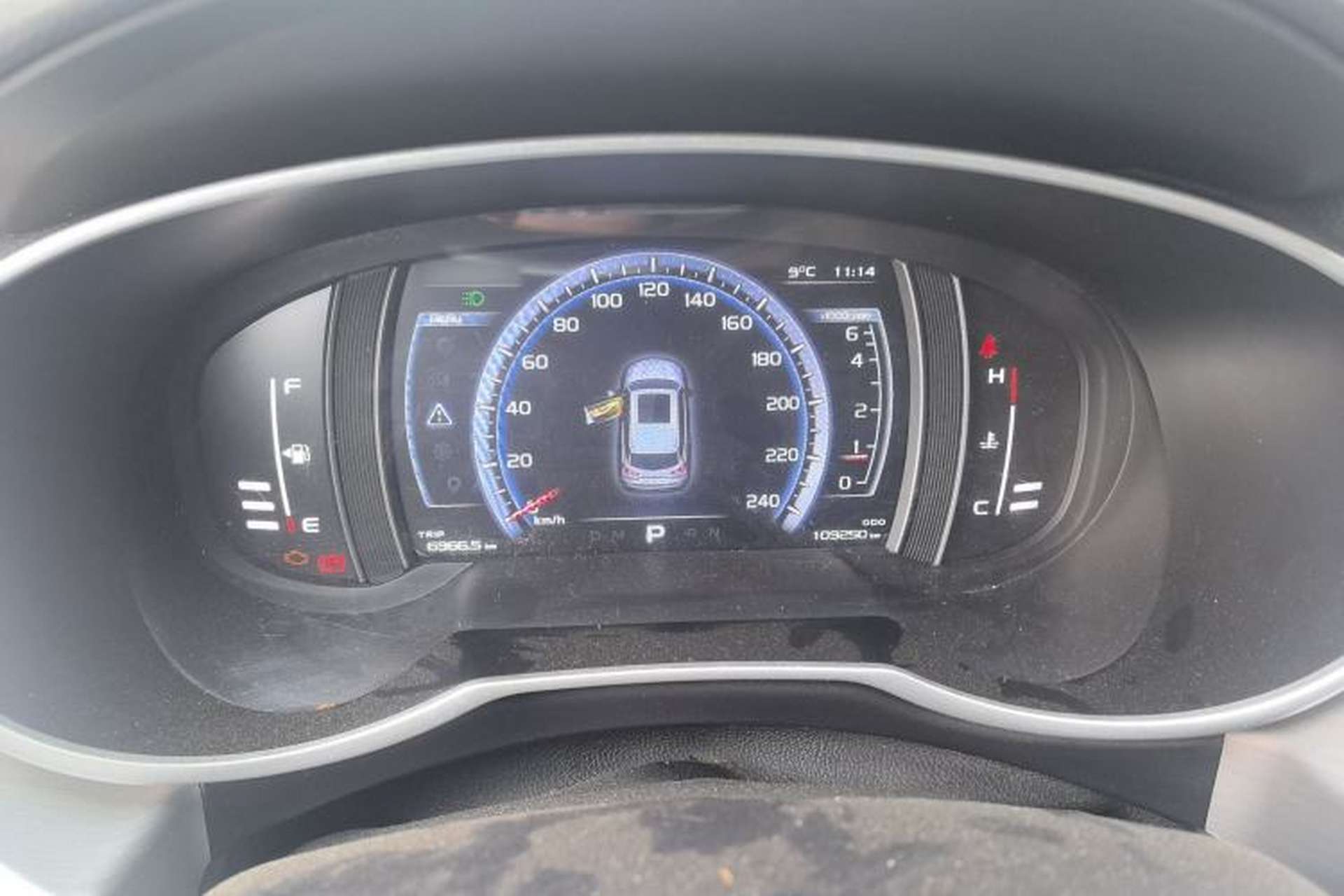 Used Geely Auto Emgrand X7 Sport 2016 1.8TD Automatic Smart Connectivity Version Instrument Cluster