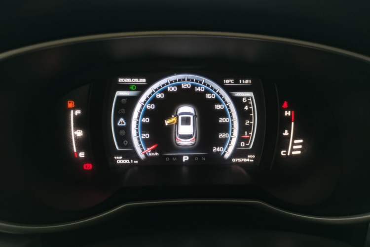 Used Geely Auto Emgrand X7 Sport 2016 1.8TD Automatic Smart Connectivity Version Instrument Cluster