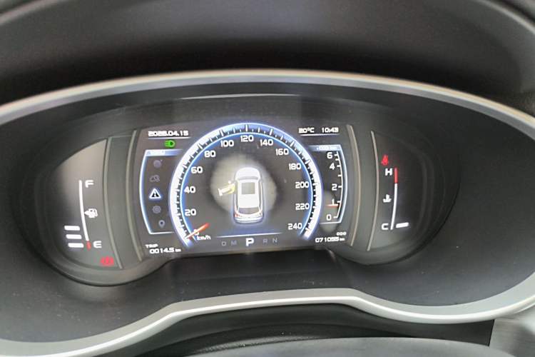 Used Geely Auto Emgrand X7 Sport 2016 1.8TD Automatic ZhiZun Version Instrument Cluster