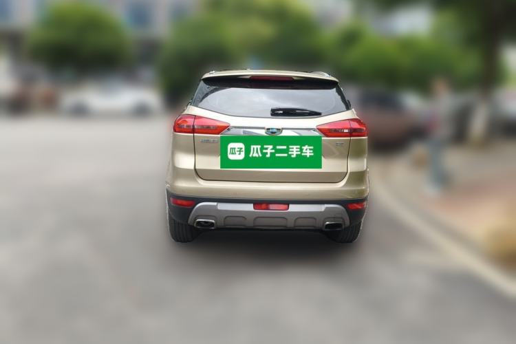 Used Geely Auto Emgrand X7 Sport 2016 1.8TD Automatic ZhiZun Version Rear