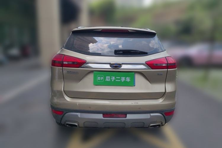 Used Geely Auto Emgrand X7 Sport 2016 1.8TD Automatic Smart Connectivity Version Rear