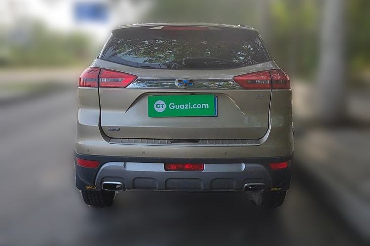 Used Geely Auto Emgrand X7 Sport 2016 1.8TD Automatic All-Wheel-Drive ZhiZun Edition Rear