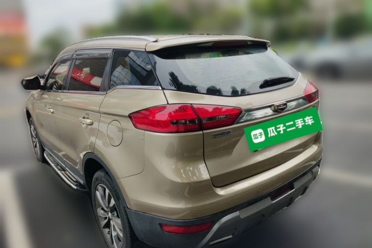 Used Geely Auto Emgrand X7 Sport 2016 1.8TD Automatic Smart Connectivity Version Rear Left 45 Deg