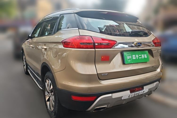 Used Geely Auto Emgrand X7 Sport 2016 1.8TD Automatic All-Wheel-Drive ZhiZun Edition Rear Left 45 Deg
