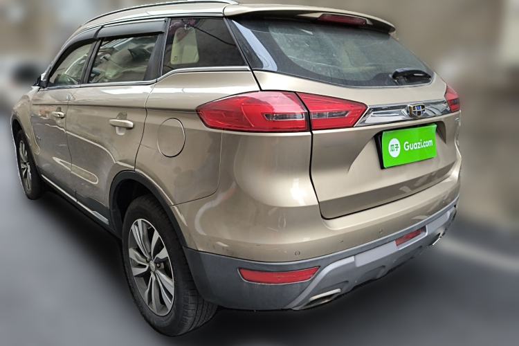 Used Geely Auto Emgrand X7 Sport 2016 1.8TD Automatic ZhiZun Version Rear Left 45 Deg