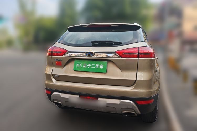 Used Geely Auto Emgrand X7 Sport 2016 1.8TD Automatic All-Wheel-Drive ZhiZun Edition Rear