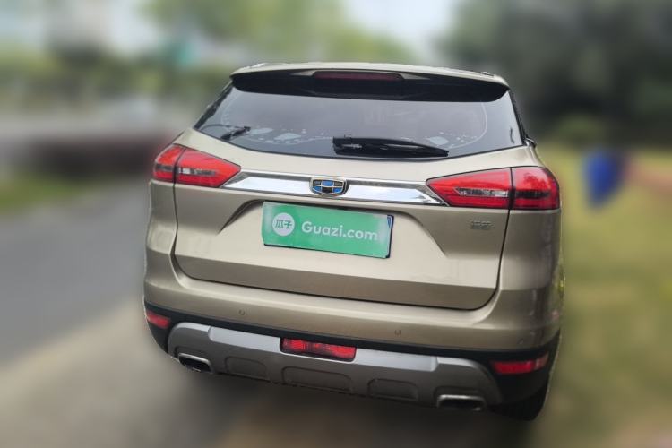 Used Geely Auto Emgrand X7 Sport 2016 1.8TD Automatic Smart Connectivity Version Rear
