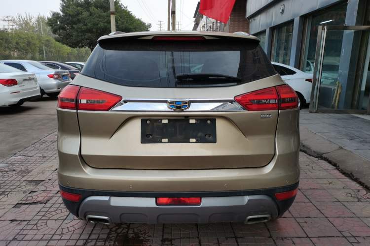 Used Geely Auto Emgrand X7 Sport 2016 1.8TD Automatic Smart Connectivity Version Rear