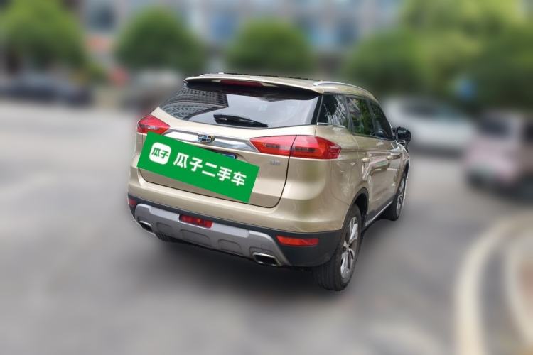 Used Geely Auto Emgrand X7 Sport 2016 1.8TD Automatic ZhiZun Version Rear Right 45 Deg