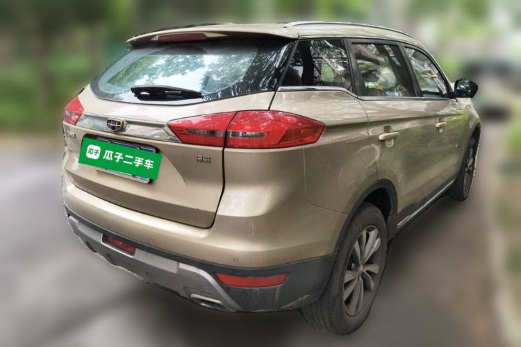 Used Geely Auto Emgrand X7 Sport 2016 1.8TD Automatic Smart Model Rear Right 45 Deg