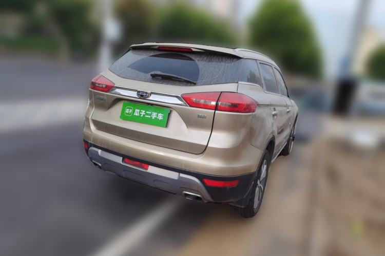 Used Geely Auto Emgrand X7 Sport 2016 1.8TD Automatic ZhiZun Version Rear Right 45 Deg