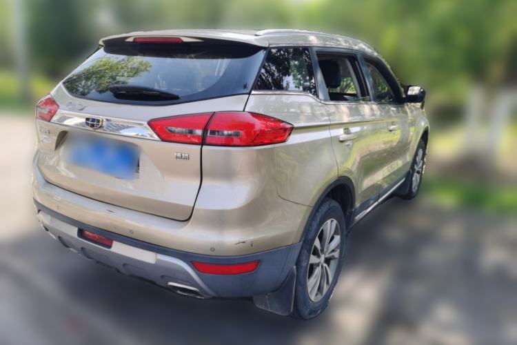 Used Geely Auto Emgrand X7 Sport 2016 1.8TD Automatic Smart Connectivity Version Rear Right 45 Deg