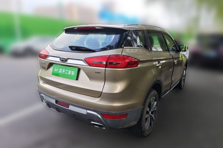 Used Geely Auto Emgrand X7 Sport 2016 1.8TD Automatic Smart Connectivity Version Rear Right 45 Deg