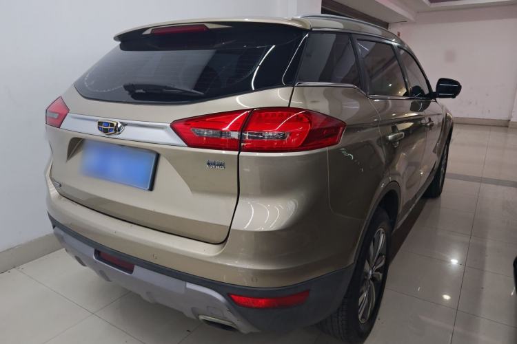 Used Geely Auto Emgrand X7 Sport 2016 1.8TD Automatic All-Wheel-Drive ZhiZun Edition Rear Right 45 Deg