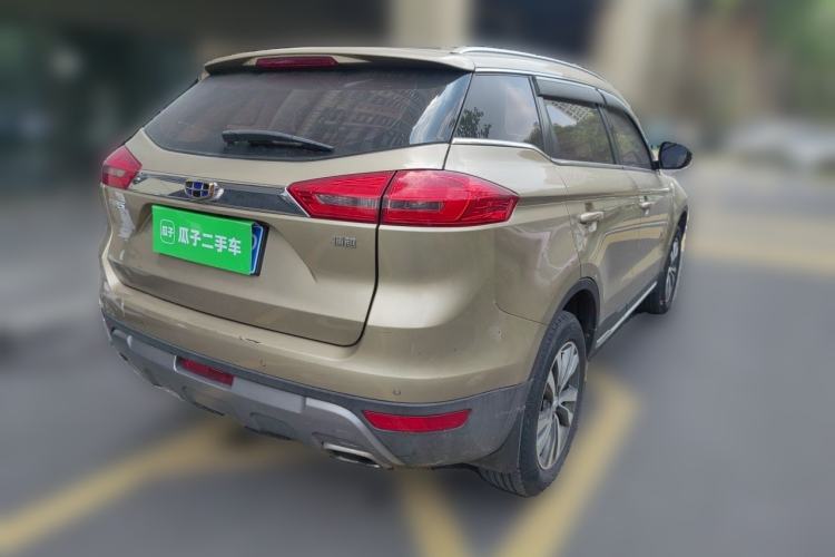 Used Geely Auto Emgrand X7 Sport 2016 1.8TD Automatic Smart Connectivity Version Rear Right 45 Deg
