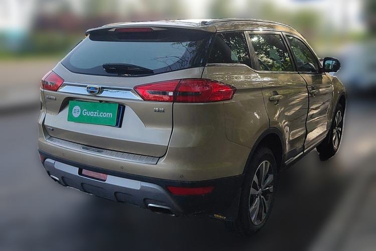 Used Geely Auto Emgrand X7 Sport 2016 1.8TD Automatic All-Wheel-Drive ZhiZun Edition Rear Right 45 Deg